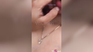 Chim cong cứng ngắc em thèm chịch lắm rồi mà anh còn hỏi cột tóc của em nữa 2
