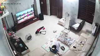 Hack cam vợ xinh dáng ngon tập yoga chiều chồng cho chồng chịch thật hấp dẫn