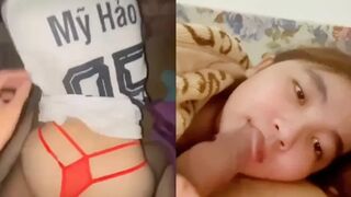 Nắc em Mỹ Hảo 2k5 mặt dâm mông cong cực ngon