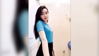 Clip em điện máy xanh xinh gái cùng nhau anh đồng nghiệp ở phòng nghỉ