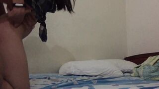 ĐỊt con gái vợ vì con bảo thích buồi dượng to