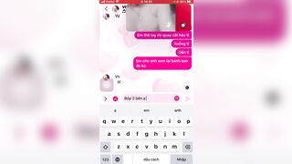 Em *** trên núi show cho bạn trai coi hàng