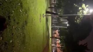E teen vú bự nứng l thủ dâm public ngoài công viên và cái kết bị bắt bú cu đụ banh l