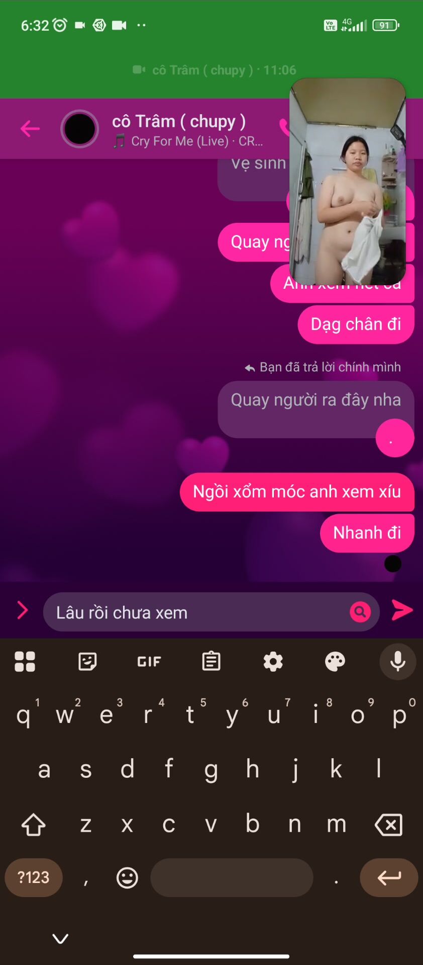 Call tắm vs em ny