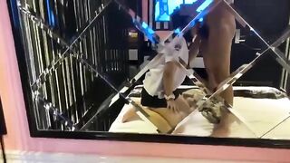 E học sinh trốn học đi nhà nghỉ bú cu đụ nhau quay video trước gương với a làm kĩniệm