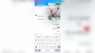 Chat với mbbg dâm đãng trốn chồng chat với trai trẻ