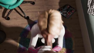 Nữ Người Nhện Gwen Stacy Sóc Lọ Bình Xăng