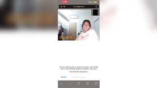 Đĩ nứng quên học lên ometv chat sex