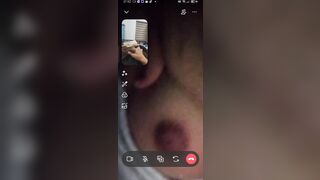 Em gái call thủ dâm với người lại