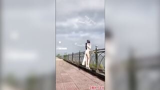 [Hot] Full 17p banana Thỏ mặc áo dài cởi truồng public show bím giữa ban ngày cực bạo 2