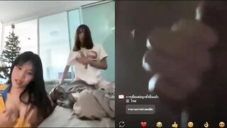 Ỏe chat 2 em gái khoe hàng cho thanh niên sóc lọ