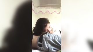 Vãi, 2 em Học sinh Lớp 10 đã bú cu đjt nhau quay video sex Lồn Múp Non Không lông
