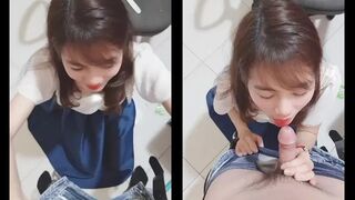 Clip Sex Em nhân viên văn phòng tranh thủ buổi trưa bên anh 2
