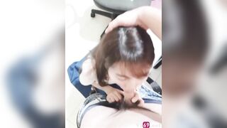 Clip Sex Em nhân viên văn phòng tranh thủ buổi trưa bên anh 2