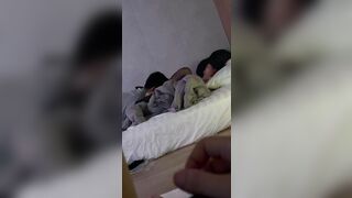 Bạn thân rủ qua xem nó bú cu làm tình cùng người yêu nó P2