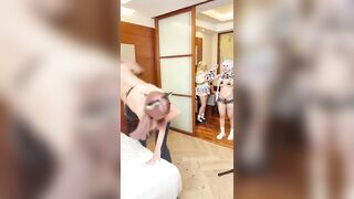 anh thợ chụp ảnh cân hết dàn gái cosplay
