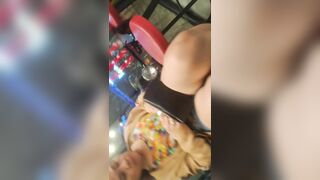 [ 55 ] | Quay lén cặp đùi căng cực của MBBG trong quán KFC | #1