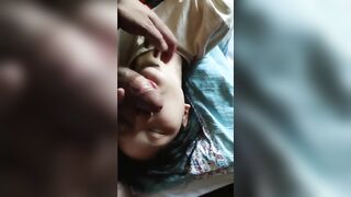 Móc lúc em bú cu mặt đê mê thở hổn hển