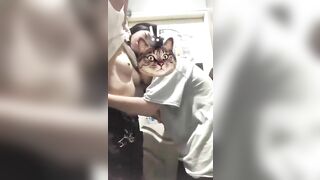 Vãi,HS Lớp 12 đi chụp photobut mà Bóp vú Bú Cu, Móc lồn bú nuốt tinh ở phòng