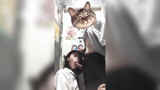 Vãi,HS Lớp 12 đi chụp photobut mà Bóp vú Bú Cu, Móc lồn bú nuốt tinh ở phòng