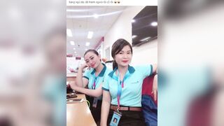 <HOT> Lộ CLip Nóng cùng Sếp. Nhìn là biết đồng phục ngân hàng nào luôn
