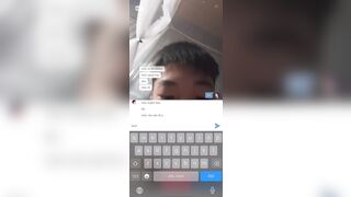 thanh niên show buồi trên ome