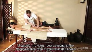 Mia Li Blackmailing An Asian Woman Into A Massage