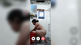 Bé Chubby Chiều NY Call Tắm Rửa Show Bím Vú Đủ Kiểu