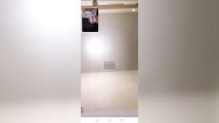khoe vú to rồi lột đồ móc lồn sướng tê người qua video call