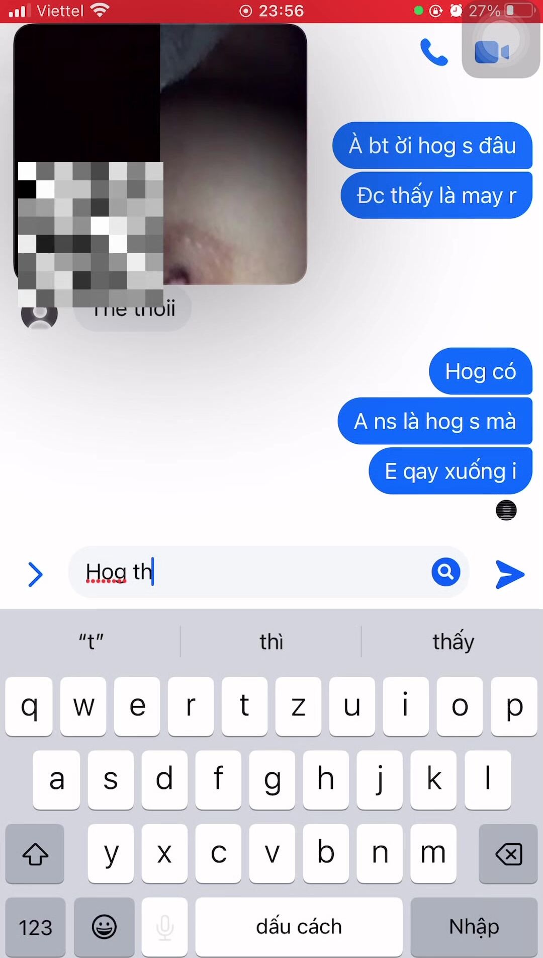 Call với e gái love 9 mới quen