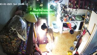 Hack Camera Máy Bay Dáng Dầm Tắm Xong Nude Trong Nhà