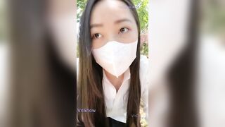 Em idol MMlive sanzai2 dâm dãng livestream public show lồn hồng kiếm xu để đi gạ kèo