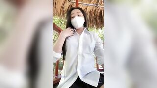 Em idol MMlive sanzai2 dâm dãng livestream public show lồn hồng kiếm xu để đi gạ kèo