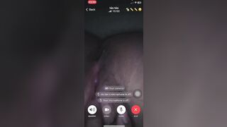 Video call chat sex với e rau non hàng cực ngon bên telegram vì sợ bồ phát hiện