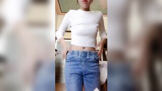 học sinh lớp 11 gương mặt cực xinh khoe dáng cho người yêu xem  - phần 1