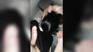 Hảo em gái xinh xinh mới lớp 10 mà crush a khoá trên, vào phòng WC nam bú cu luôn ảnh