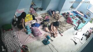 Vietnamese KTV staff shared room 6