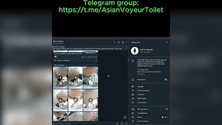 Chinese public ditch toilet