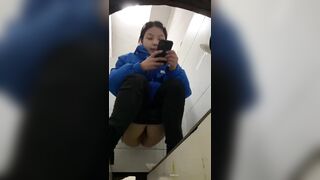 Chinese public ditch toilet 4