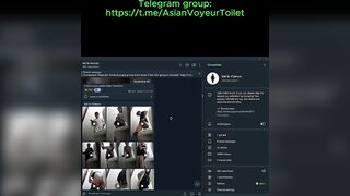 Chinese public toilet