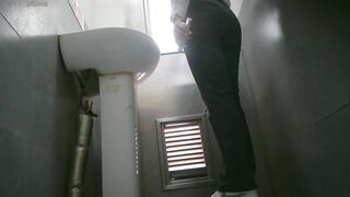 Chinese public park toilet 3