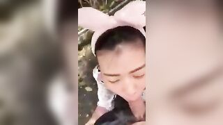 Có em người yêu Thoải Mái, Nứng là djt Public Bú Cu Djt lút cán nuốt tinh rên rỉ