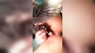 Bé dâm thủ dâm đỏ cả lông sương chảy cả nhớt