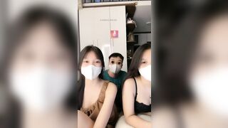 Rủ 2 nhỏ bạn stream chịch chơi , ai ngờ tụi nó chịu , được chịch free luôn-P3