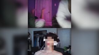 Dại trai show vú cho trai lạ trên omegle