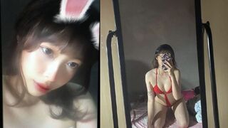 Clip Sex cùng gái mông to trong đồ lót đỏ dâm dục