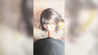 Cho chubby Châu Á bú rồi đụ vào mõm em ấy