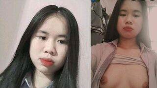Clip Sex Em Lan Phương 2ka9 đang học bài thì người yêu đòi chatsex