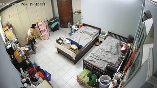 Hack cam em học sinh múi mít thay đồ 2