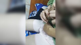 Cho bạn thân Lon nước yến, Được Bóp Vú, Móc lồn quay video mà không cho djt djt
